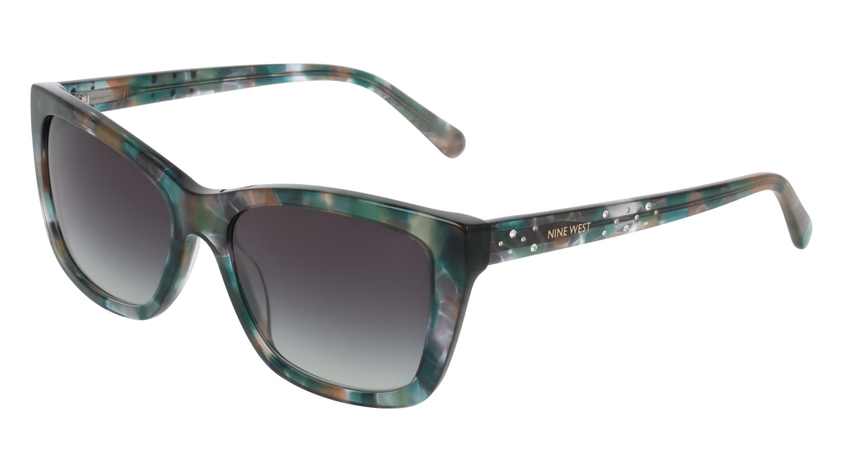 NINE WEST NW670S (310) EMERALD/SMOKE HORN 56-17-140
