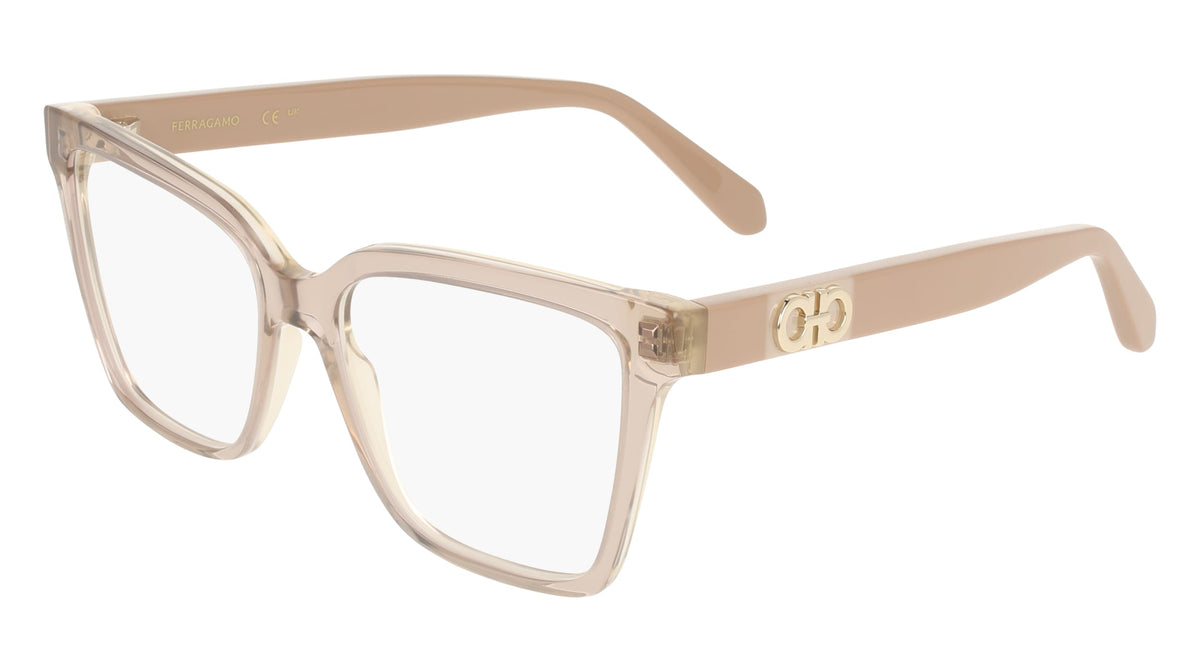 FERRAGAMO SF3060 (260) TRANSPARENT NUDE 54-16-150