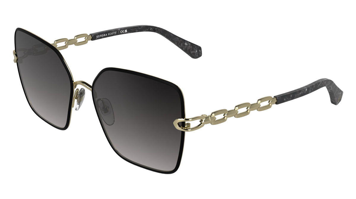 KENDRA SCOTT KE102S (712) LIGHT GOLD/BLACK 59-17-140