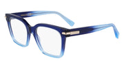 FERRAGAMO SF3009 (415) GRADIENT TRANSPARENT DARK BLUE 52-18-145