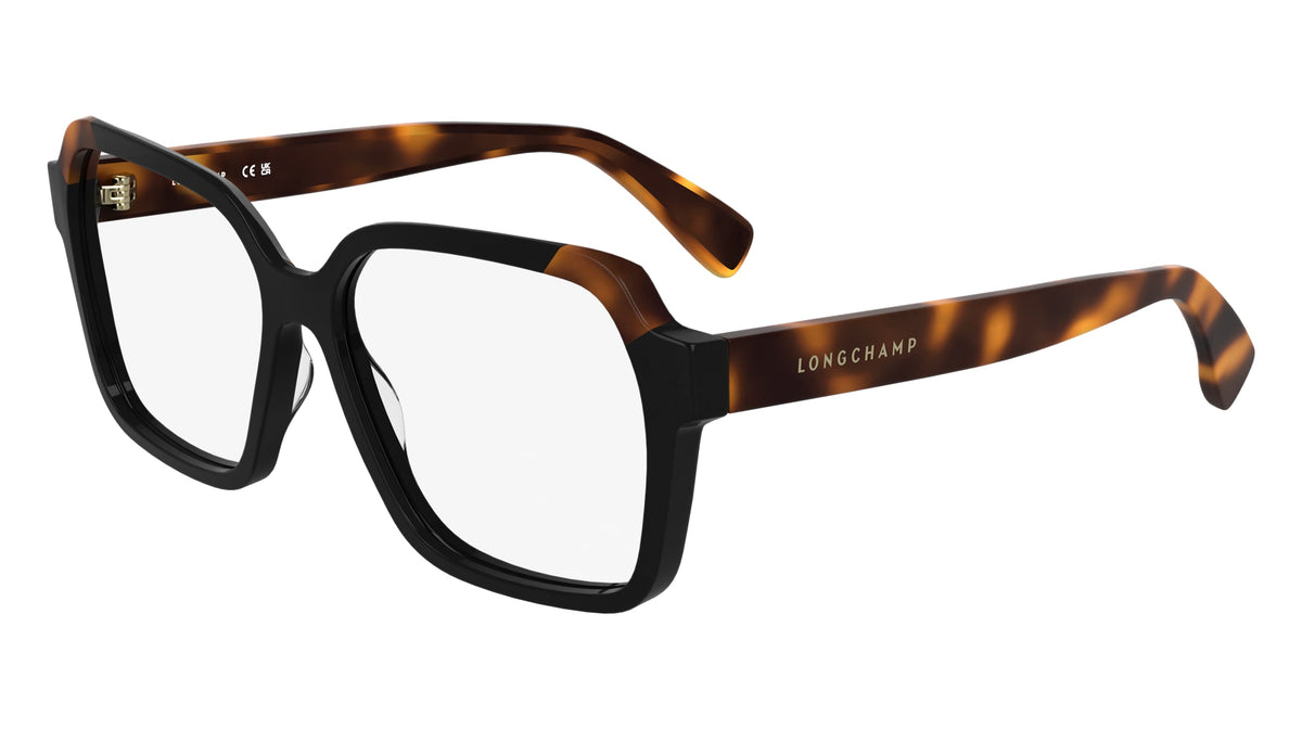 LONGCHAMP LO2763 (011) BLACK/HAVANA 55-14-140