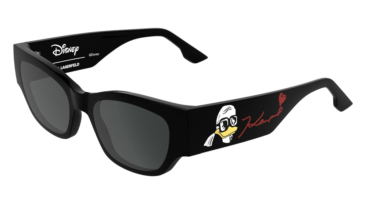 KARL LAGERFELD KLJ6168SND (001) SHINY BLACK 52-19-145