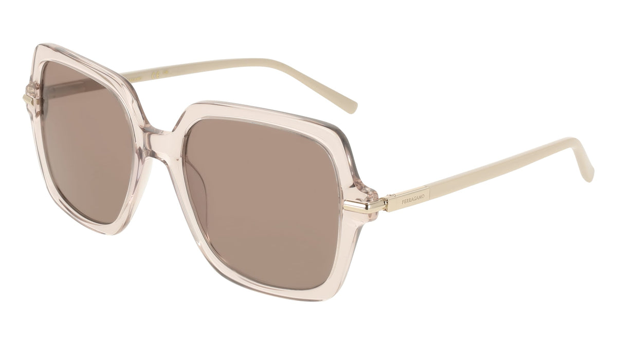 FERRAGAMO SF2076S (278) TRANSPARENT SAND 57-19-145