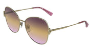 LONGCHAMP LO196S (724) GOLD/TRIPLE GRADIENT PURPLE OR 58-17-140
