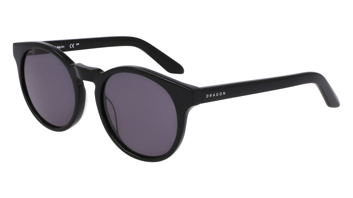 DRAGON DR155S (001) BLACK/LL SMOKE 52-20-140