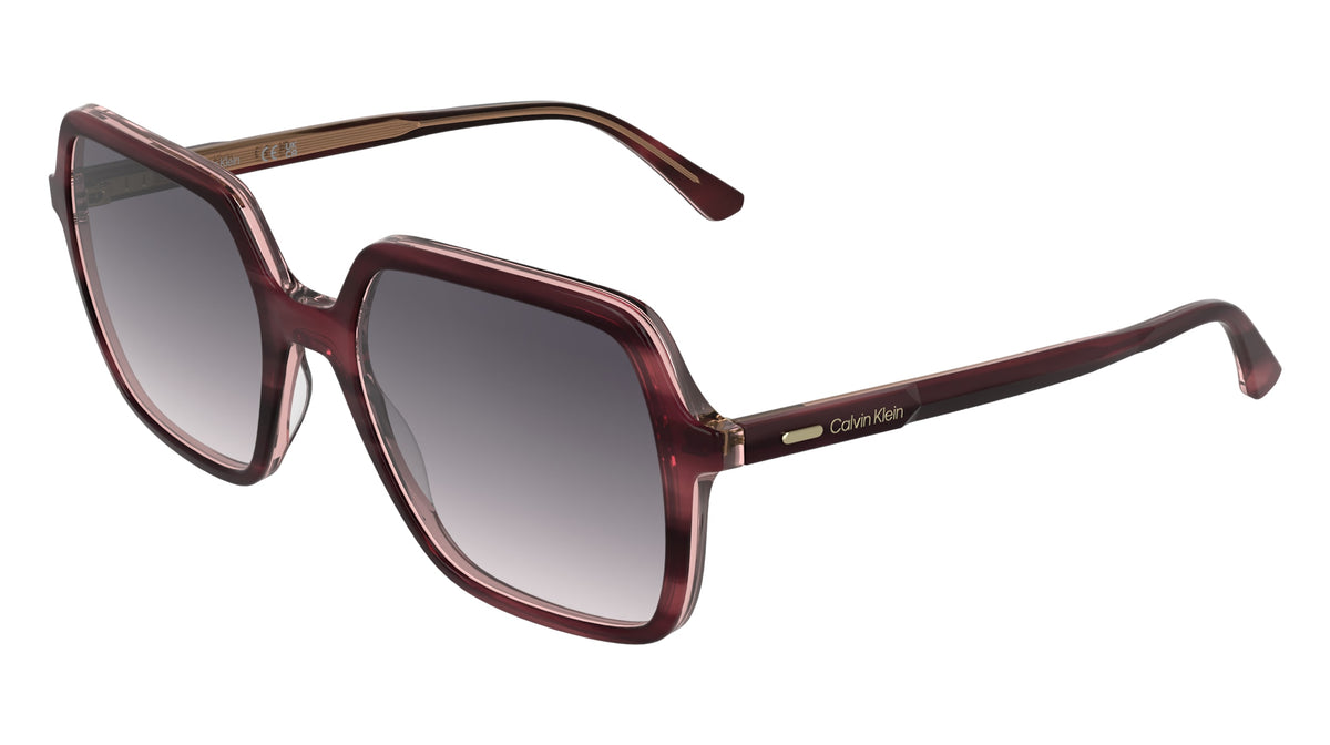 CALVIN KLEIN CK26531S (608) STRIPED WINE 55-19-145