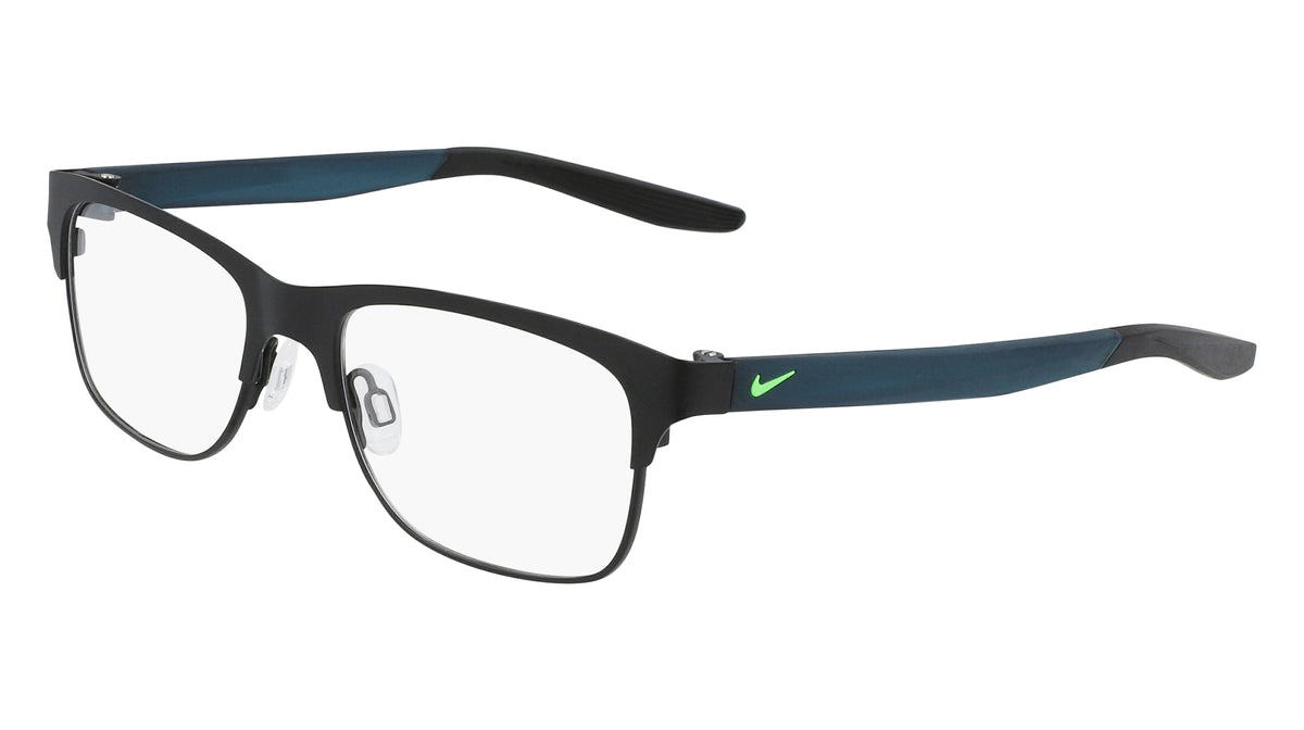 NIKE 59263 (003) Satin Black/Dark Teal Green 48-16-130