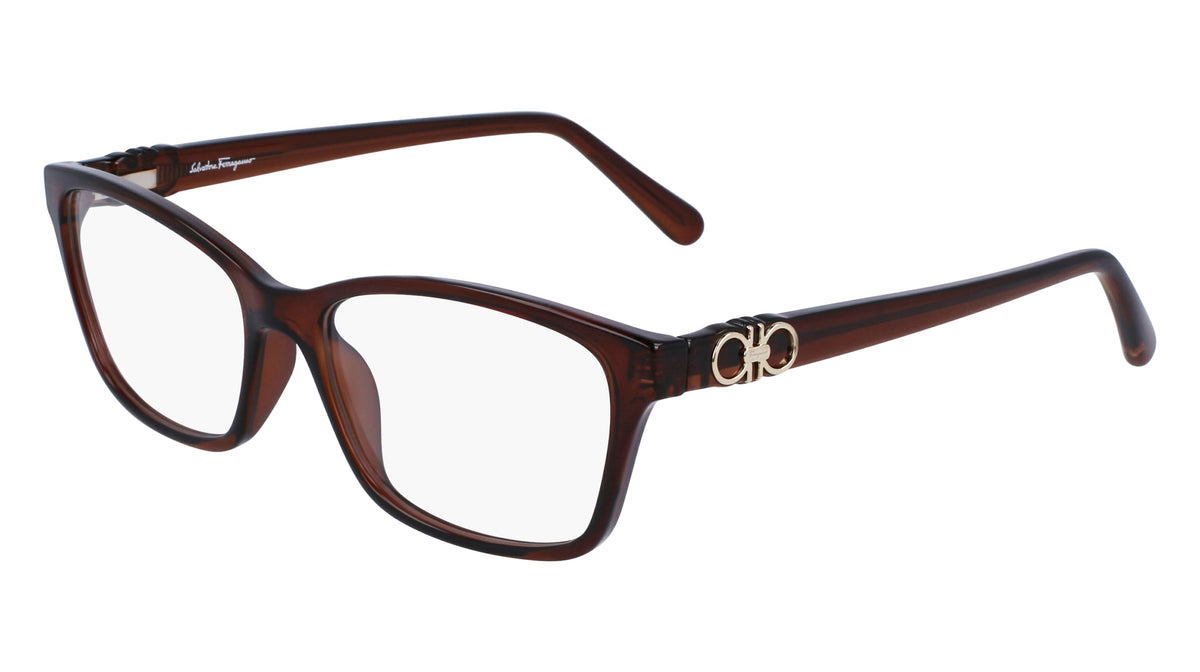 FERRAGAMO SF2935 (232) TRANSPARENT BROWN 54-16-140