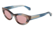 FERRAGAMO SF2062SE (314) STRIPED SAND BLUE 49-23-145