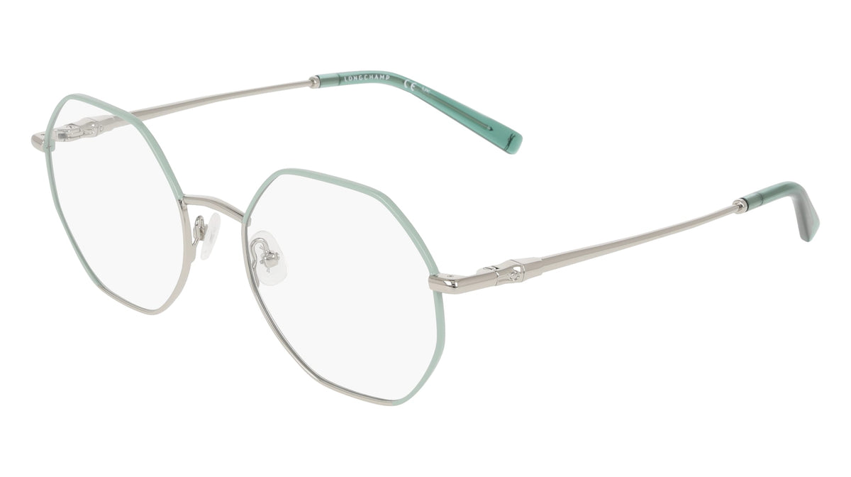 LONGCHAMP LO2166 (045) SILVER/GREEN 54-19
