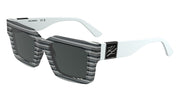 KARL LAGERFELD KL6182S (008) STRIPED BLACK 51-20-140