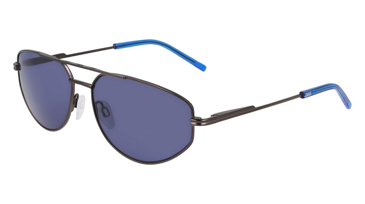 DKNY DK117S (070) SATIN GUNMETAL 57-15-140