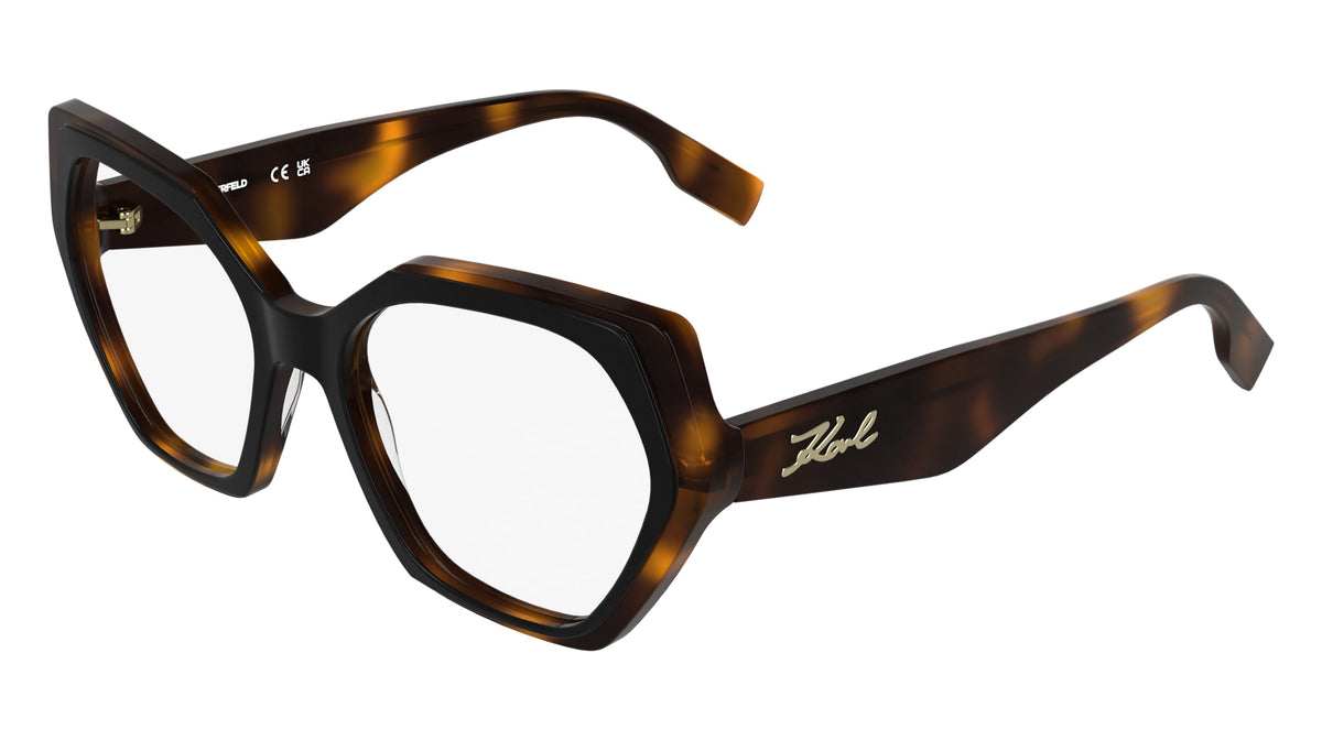 KARL LAGERFELD KL6229 (017) BLACK/DARK TORTOISE 56-18-140