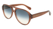 FERRAGAMO SF2147S (232) TRANSPARENT BROWN 58-16-145