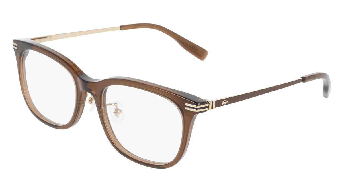 LACOSTE L4020LB (200) TRANSPARENT DARK BROWN 53-19-145