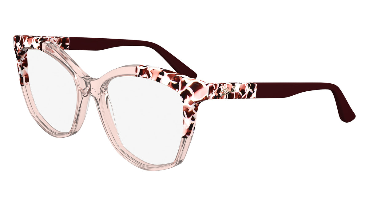 KARL LAGERFELD KL6154 (618) ROSE/MARBLE ROSE 55-16-140