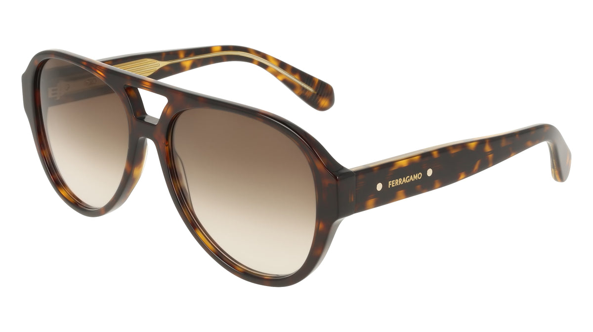 FERRAGAMO SF2147S (242) DARK HAVANA 58-16-145