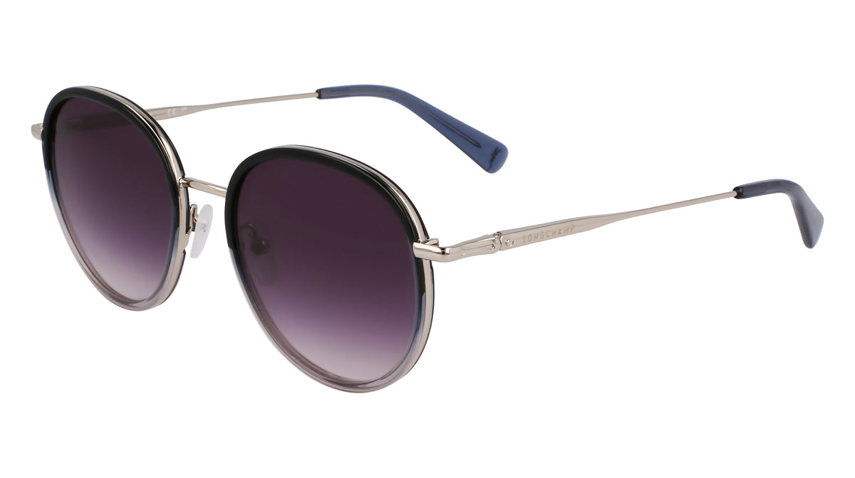 LONGCHAMP LO176S (042) SILVER/GRADIENT BLUE 52-19-140