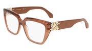 FERRAGAMO SF3041E (261) TRANSPARENT CARAMEL 53-16-140