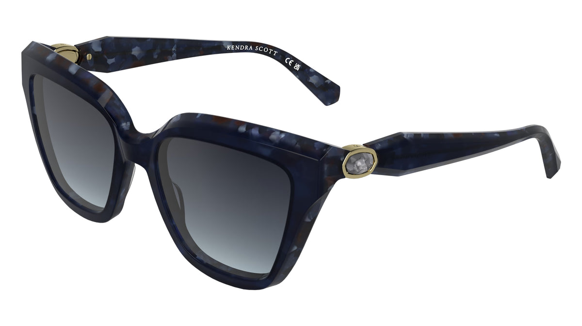 KENDRA SCOTT KE623S (406) BLUE/BLUE TORTOISE 55-19-140