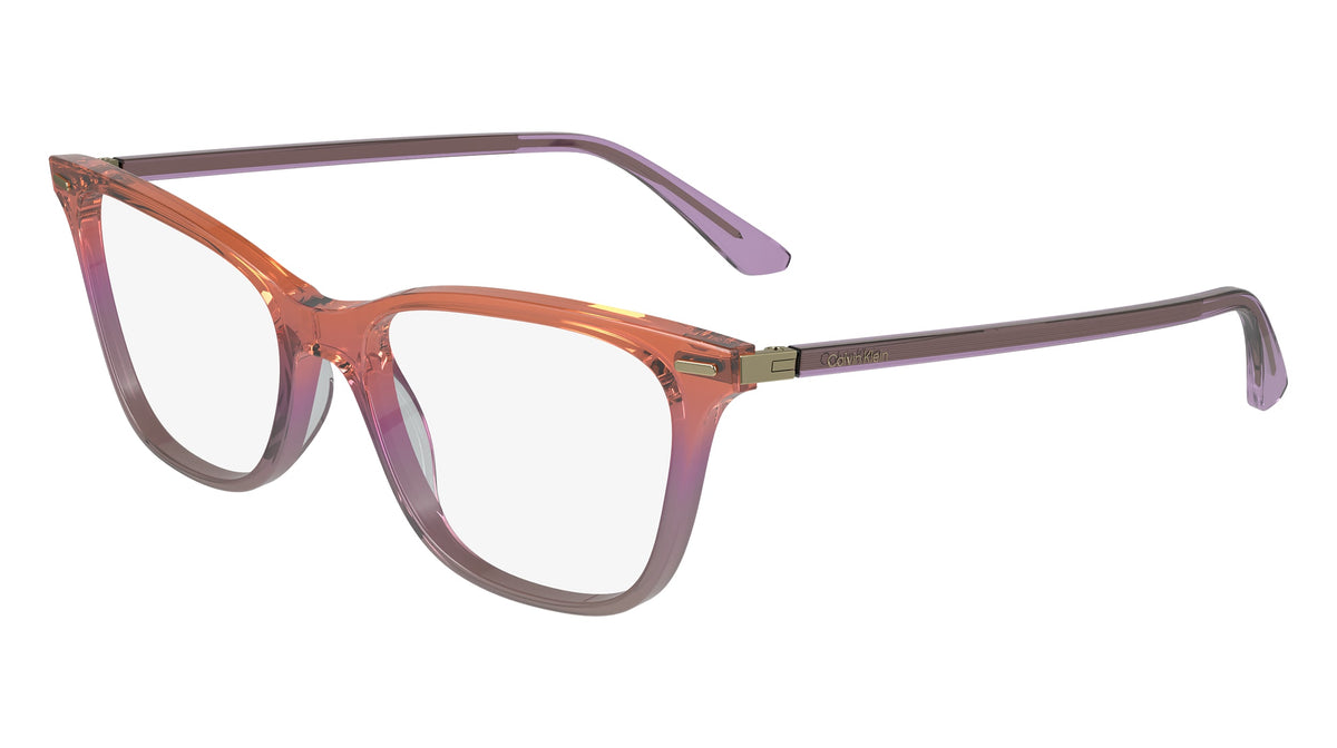 CALVIN KLEIN CK23544 (815) TRANSPARENT ORANGE/PINK/NUDE 53-17-140