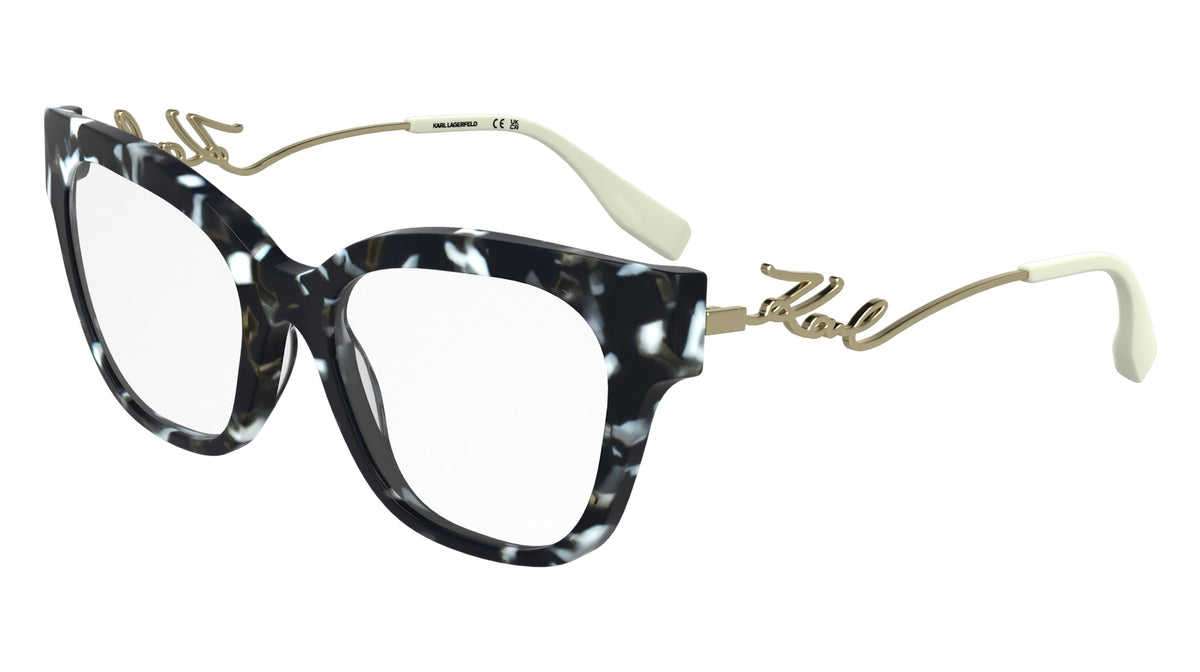 KARL LAGERFELD KL6191 (016) MARBLE BLACK 52-19-140