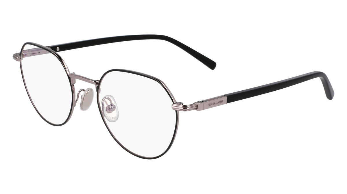 FERRAGAMO SF2233 (081) LIGHT RUTHENIUM/BLACK 51-20-145