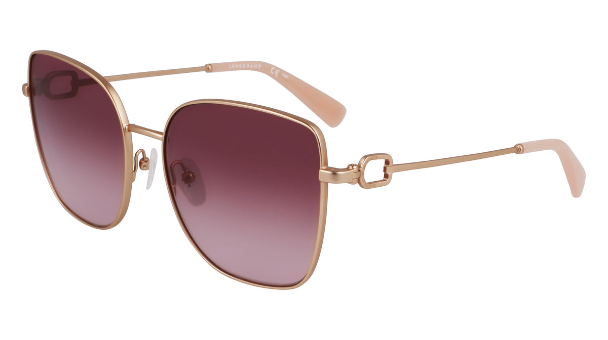 LONGCHAMP LO177S (773) ROSE GOLD/GRADIENT BROWN 58-17-140