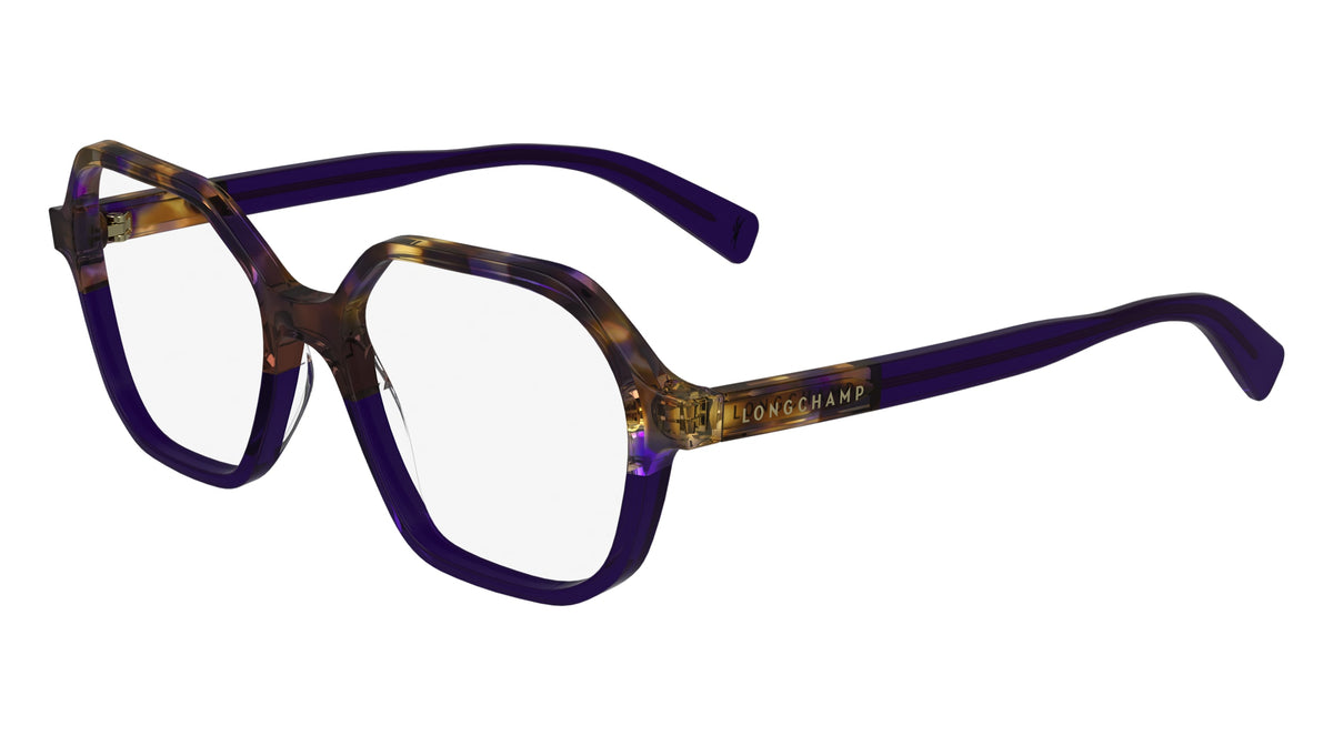 LONGCHAMP LO2740 (505) PURPLE/HAVANA 53-15