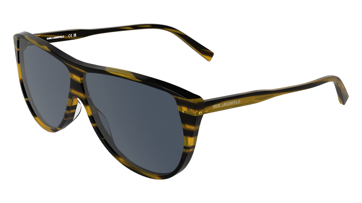 KARL LAGERFELD KL6227S (008) STRIPED BLACK 62-7-145