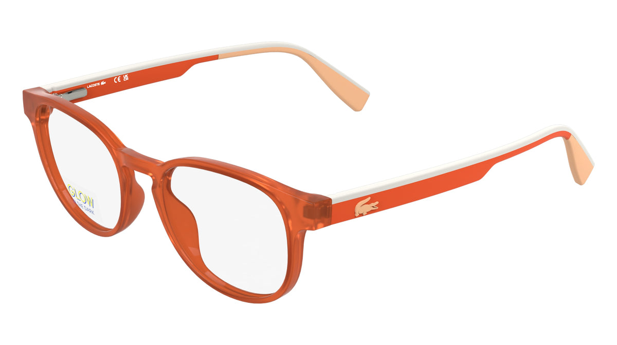 LACOSTE L3666 (615) TRANSPARENT ORANGE  LUMI 47-17-135