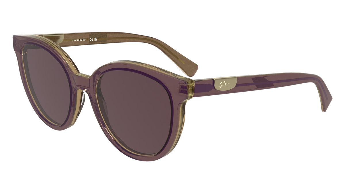 LONGCHAMP LO773S (506) GLITTER PURPLE 52-19-140
