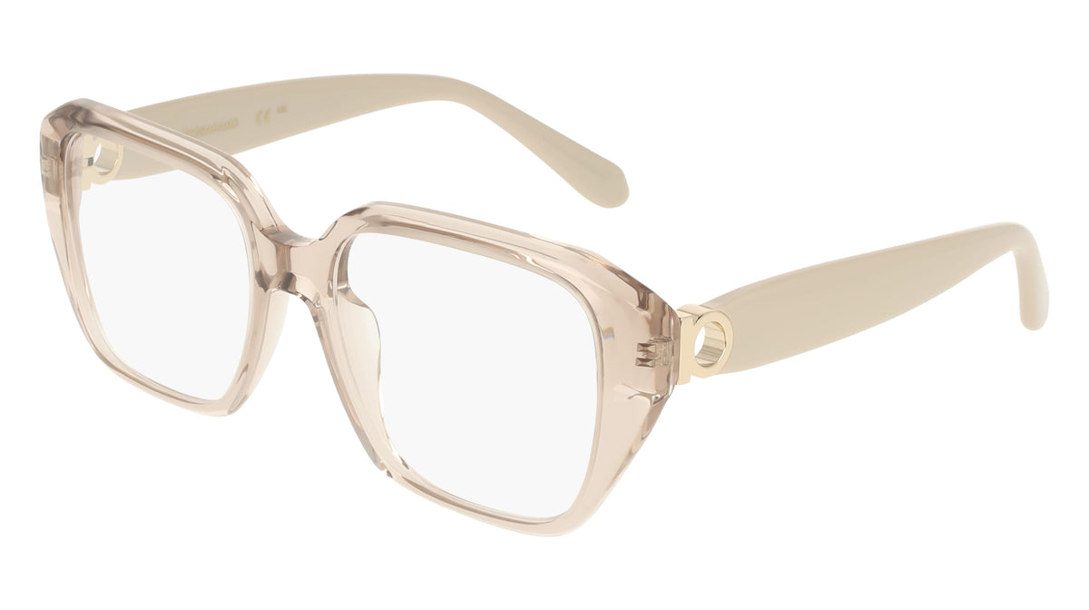 FERRAGAMO SF3073 (260) TRANSPARENT NUDE 53-17-140