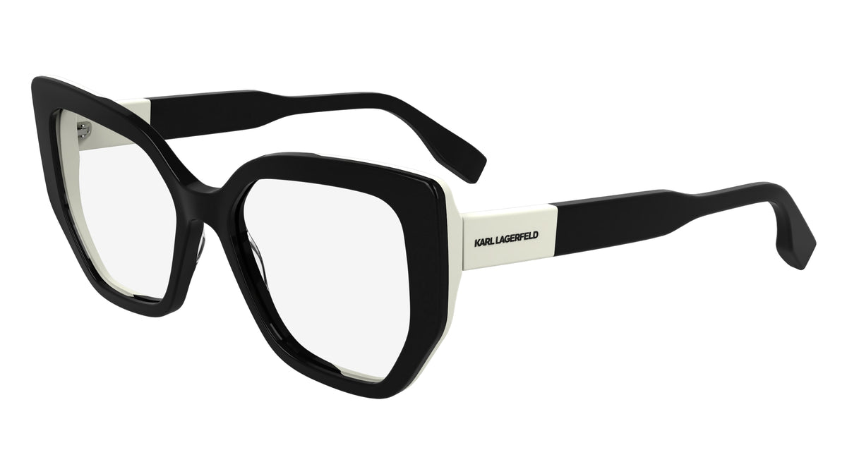 KARL LAGERFELD KL6174 (006) BLACK/WHITE 53-17-145