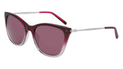 DKNY DK711S (510) CRYSTAL PLUM/SMOKE GRADIENT 55-18-140