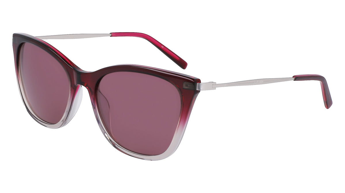 DKNY DK711S (510) CRYSTAL PLUM/SMOKE GRADIENT 55-18-140