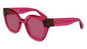 LONGCHAMP LO750S (654) CYCLAMEN/HAVANA 49-23-140
