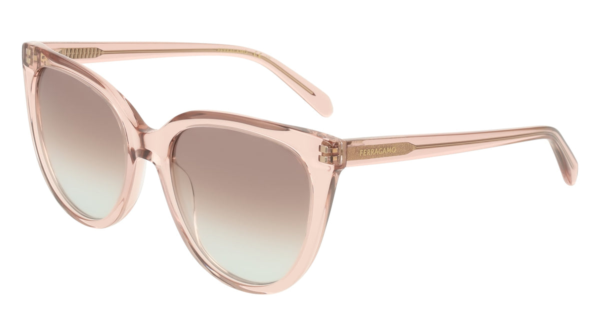 FERRAGAMO SF2101S (667) TRANSPARENT ROSE 56-19-145