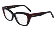 FERRAGAMO SF2938LB (051) BLACK/BURGUNDY 56-14-140