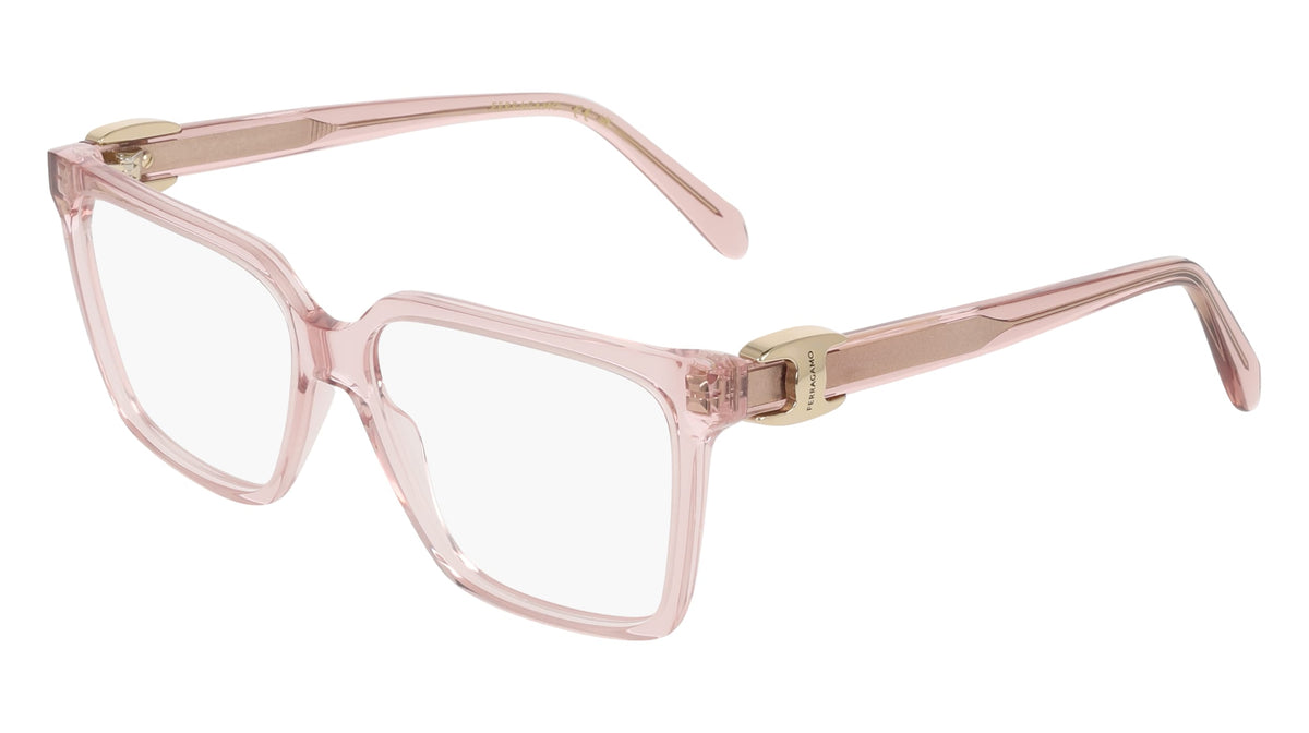 FERRAGAMO SF3059 (667) TRANSPARENT ROSE 56-14-145