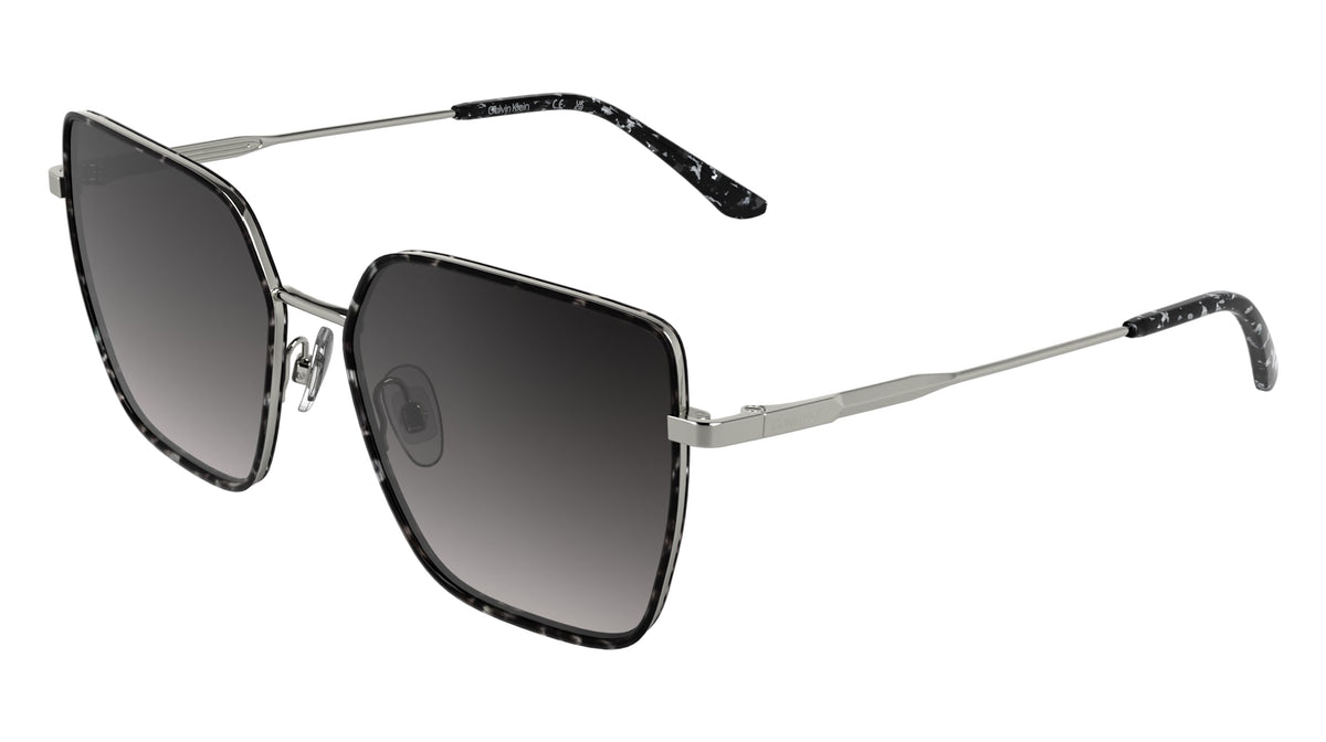 CALVIN KLEIN CK25111S (025) GREY HAVANA 57-17-145