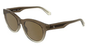 CALVIN KLEIN JEANS CKJ26600S (211) TRANSPARENT GRADIENT BROWN/SAN 53-19-145