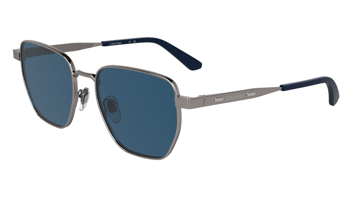 CALVIN KLEIN CK25100S (071) LIGHT GUN 53-18-145