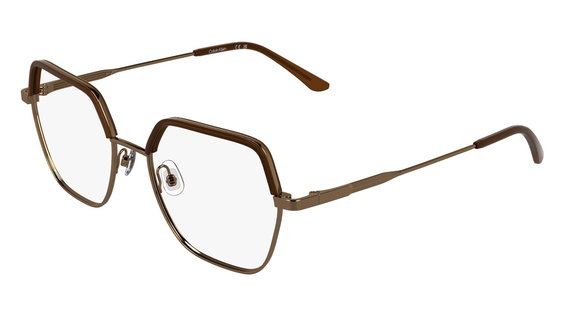 CALVIN KLEIN CK25113 (771) AMBER GOLD 54-18-145