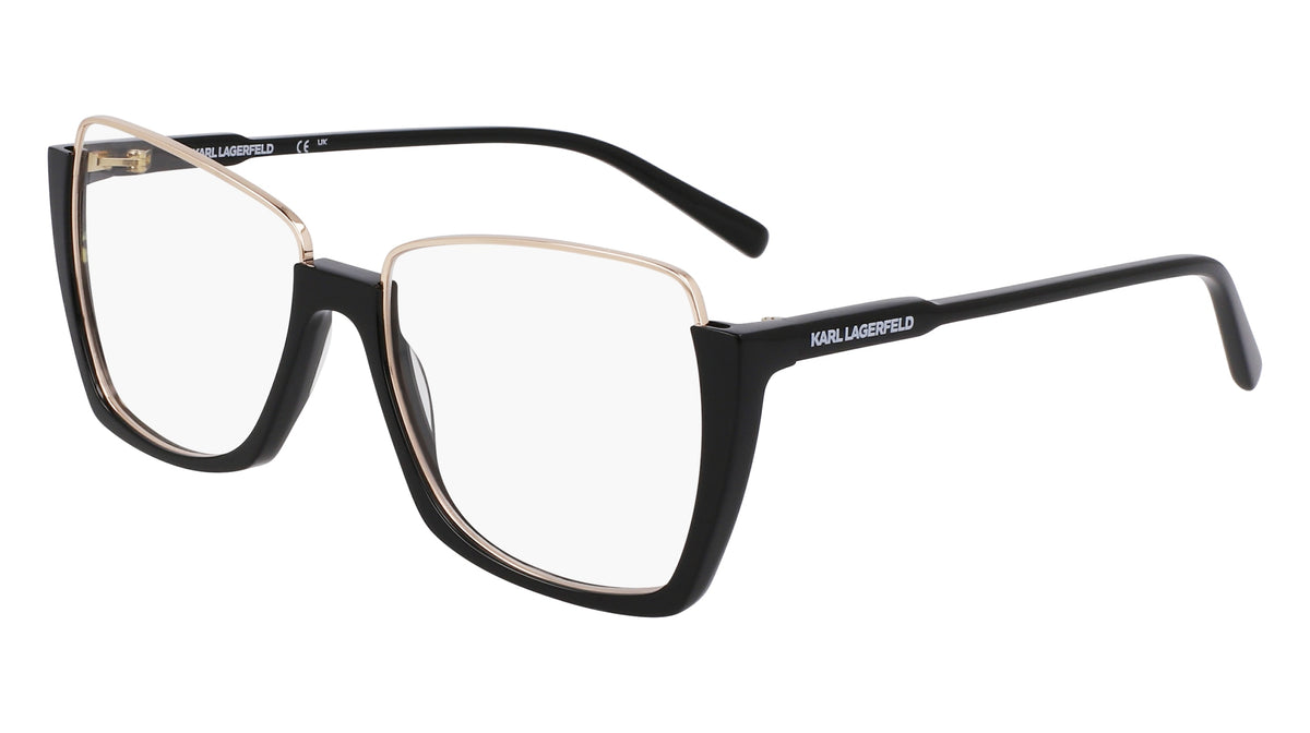 KARL LAGERFELD KL355 (001) BLACK 55-16-140