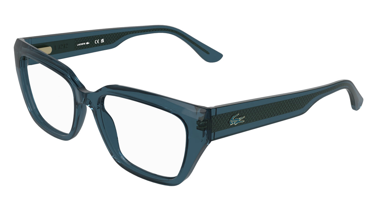 LACOSTE L4014 (410) TRANSPARENT BLUE 55-17-145