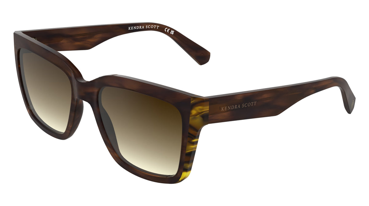 KENDRA SCOTT KE621S (225) STRIPED BROWN/TIGER EYE 54-18-140