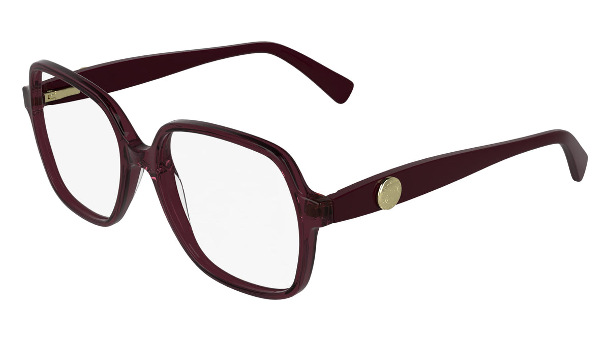 LONGCHAMP LO2757 (601) TRANSPARENT BURGUNDY 53-16-140