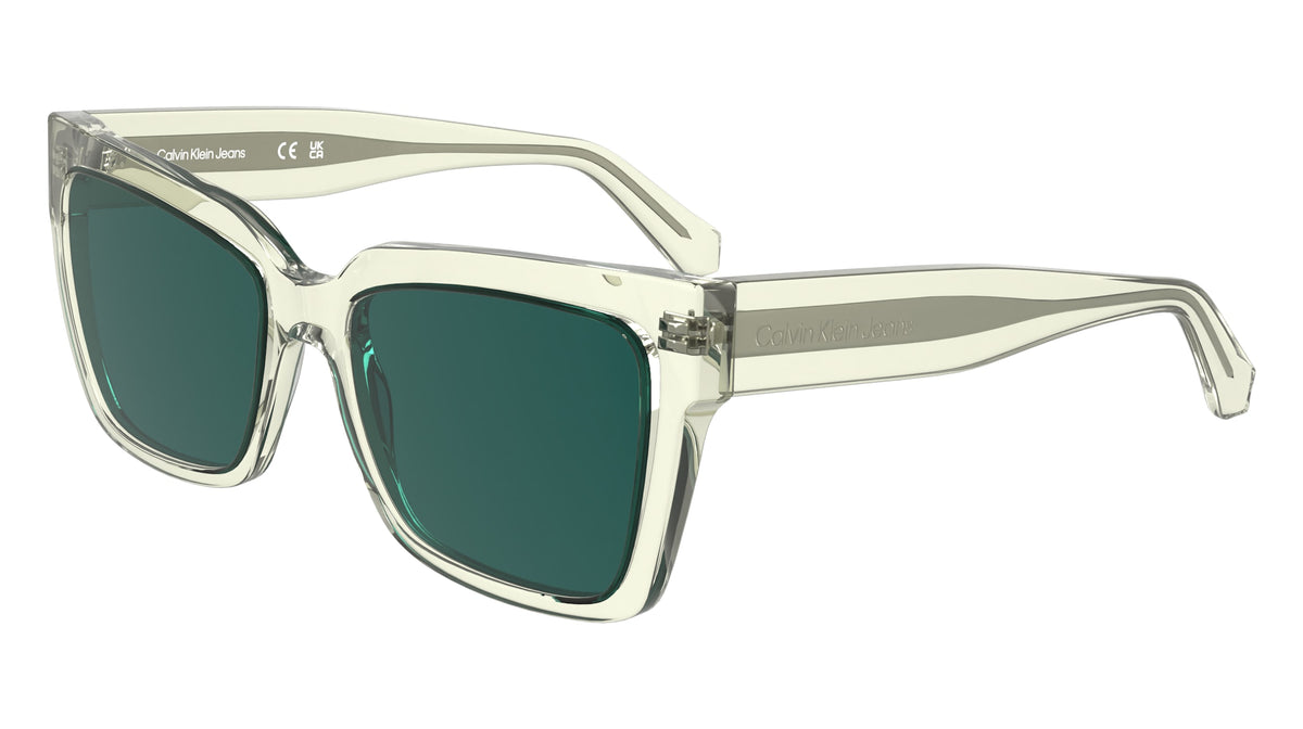 CALVIN KLEIN JEANS CKJ24606S (008) CRYSTAL TO GREEN 54-18-140