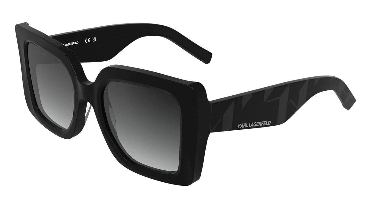 KARL LAGERFELD KL6203S (001) BLACK 52-20-140